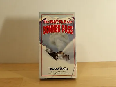 Video Rails The Battle For Donner Pass VHS • $6.25