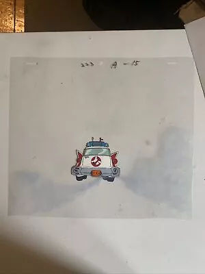 The Real Ghostbusters Ecto 1 Cel And Drawing  • $282.62