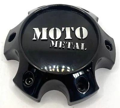 T127l145-6 Moto Metal Black / Chrome Wheel Center Cap • $34.93