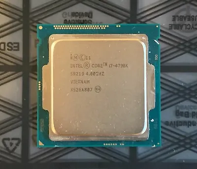 Intel Core I7-4790K 4 GHz  Quad-Core Processor (Validated For 5Ghz) • $140