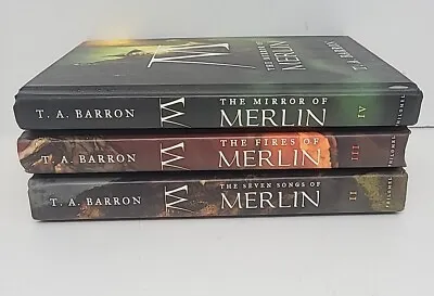 Lot Of 3 The Lost Years Of Merlin By T.A. Barron Books 234 Hardcover • $11.99