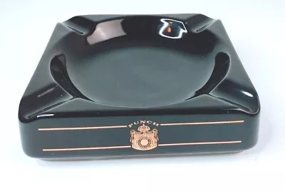 $49.95 • Buy Vintage Punch Cigar Ashtray Black Gold Rim Seton Pottery England