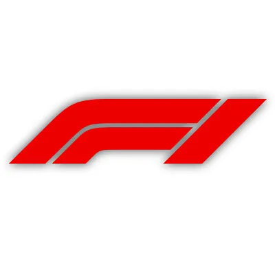 F1 Racing Logo Cut To Shape Vinyl Decal Sticker • $10.99