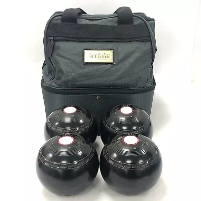 £23 • Buy Almark Clubmaster 3 Lawn Bowling Balls X 4 Medium BIBCK00 Bag Sports 493227