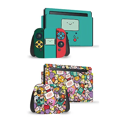 Official Adventure Time Graphics Vinyl Skin Decal For Nintendo Switch Bundle • $43.95