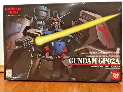 Mobile Suit Gundam 0083 No. 2 RX-78 GP02A 1/144 Plastic Model Bandai 1991 • $20