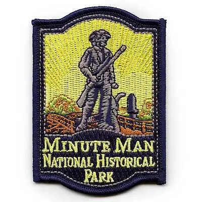 Colonial Militia Men Patch World Travel Battle Embroidered Iron On • $15.99