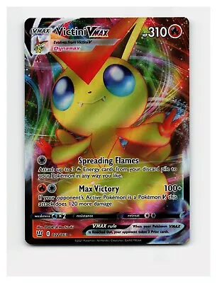 Victini VMAX Ultra Rare - 022/163 Battle Styles - Pokemon TCG - NM • $2.95