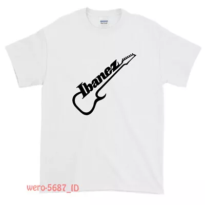 New Mens Clothing Short Sleeve T-shirt Ibanez Guitar Logo USA Size S - XXL • $24.99