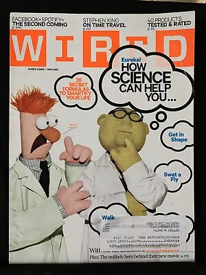 WIRED Magazine November 2011 Fuzzy Logic The Muppets Secret Formulas Science • $9.99