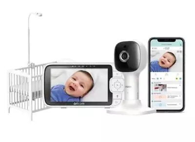 Oricom Nursery Pal Skyview 4.3  Smart HD Baby Monitor With Cot Stand OBH643P • $458.95