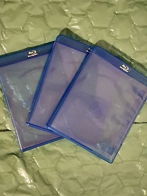 Crappy Quality Blu-ray Disk Cases - Lot Of 3 • $2.99