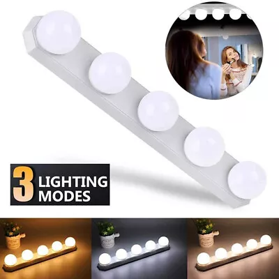 Portable LED Vanity Mirror Lights USB Rechargeable For Bathroom Dressing Room • $25.91