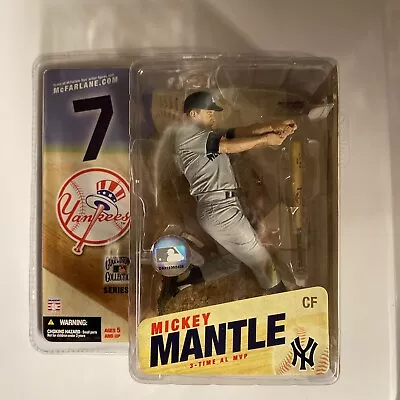 Mcfarlane Sportspicks Cooperstown Collection 2003 Mlb Yankees Mickey Mantle 7 • $0.99