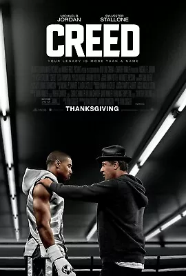 Print 2015 Poster Sylvester Stallone CREED Michael Jordan Movie Wall Decor Gift • $11.99