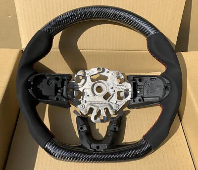 Genuine CARBON Alcantara Steering Wheel For MINI Cooper JCW F54 F55 F56 F57 F60 • $449