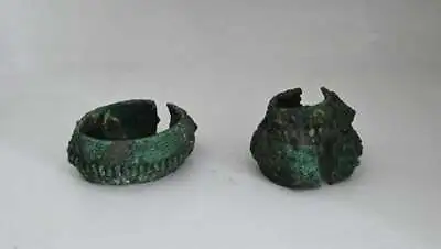 2 Ancient Don Song Bracelets Ca. 100 BCE - 100 CE W/ COA South East Asia Vietnam • $199