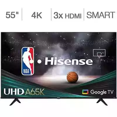 Hisense 55  Class - A65K Series - 4K UHD LED LCD TV • $259.99