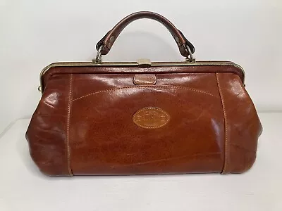 Vintage Oroton Handbag Brown Stylish Top Handle Good Condition Free Postage • $50