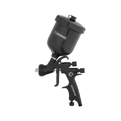 $99.99 • Buy INTERTOOL HVLP Auto Air Paint Spray Gun, Gravity Feed Black M-Diamond Series