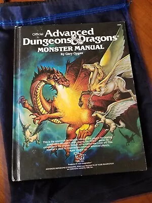 Monster Manual Great Condition - AD&D 1st Edition Monster Manual TSR • $180.49