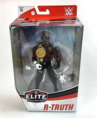 R-Truth WWE Mattel Elite Series 78 Action Figure New Wrestling Wrestler WWF • $89.98