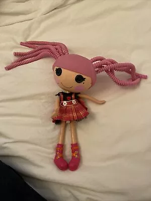 2009 MGA Lalaloopsy JEWEL SPARKLES Pink Silly Hair Large Full Size Doll • £13