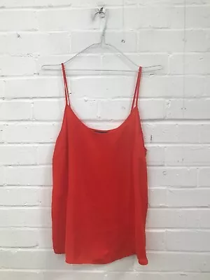 M&S Womens Red Camisole Top Size UK 12 #JG • £2.99