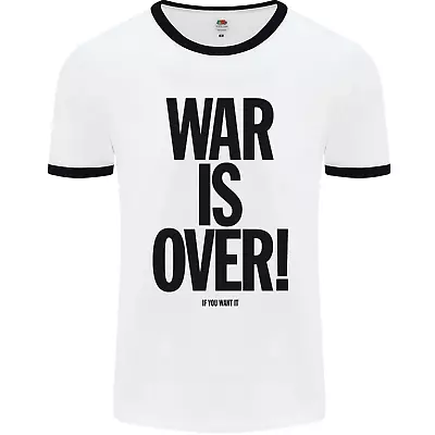 War Is Over If You Want It John Lennon Mens Ringer T-Shirt • £12.99