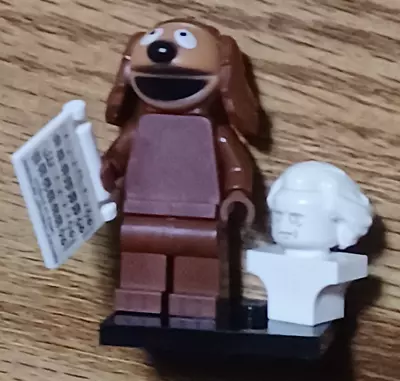 Rowlf The Dog W/Bust And Sheet Music LEGO Minifigure 71033-1 • $6.54