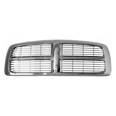 Grille Made Of Plastic Front CH1200261 Fits 2002-2005 Dodge Ram 1500 2500 3500 • $133