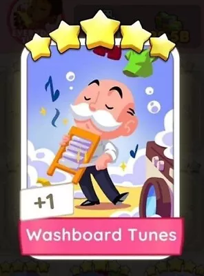 🔥 Washboard Tunes 🔥- FAST SEND! Monopoly Go • $6.29