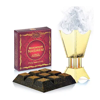 £4.45 • Buy Bakhoor Incense 40g Nasaem By Nabeel Perfumes Home Fragrance Incense Aroma 
