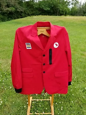 $22.45 • Buy HBC DSQUARED2 TEAM CANADA CEREMONY PARADE JACKET Olympic Fish Tail Hudson's Bay