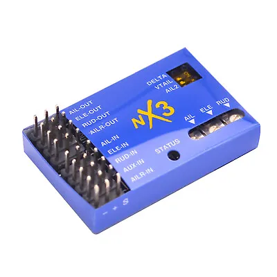 RC Airplane NX3 Fixed-wing 3 Axis Gyro Flight Controller Autobalance Stabilizer/ • $15.89