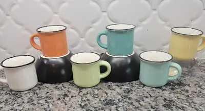 Set Of 4 Mini Espresso Coffee Mugs Hobby Lobby 2 Oz NWT • $17