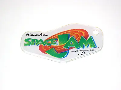 Space Jam Pinball Promo Key Chain Plastic FOB • $19.95