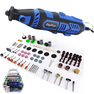 252pcs Hobby Craft Mini Drill Grinder Multi Rotary Tool Set Modelling Electric • £23.40