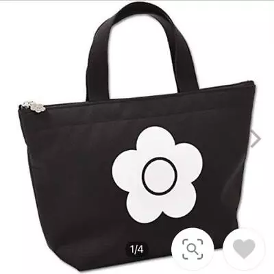 MARY QUANT Tote Bag Black 36 • £99.02