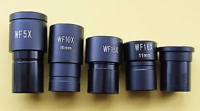 HIGH QUALITY WF5x10x15x16x20x Or 25x EYEPIECE For BIOLOGICAL MICROSCOPESBNB • £18.99