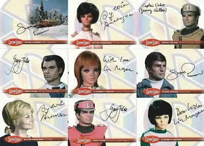 Captain Scarlet Series 1 Auto Autograph Card Selection From Unstoppable Cards • £12.95