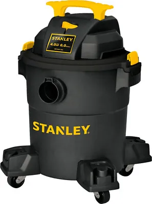 Stanley - 6 Gallon Wet/dry Vacuum - Black • $79.99