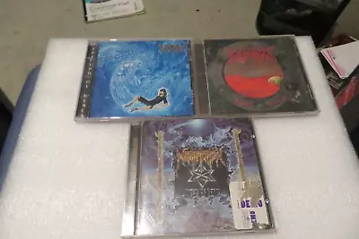 3 Mortification Christian Metal CD 1990's Records ORIGINAL PRESS Mercy Blood (13 • $34.99