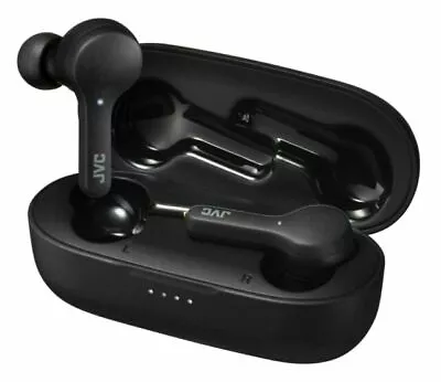 JVC Gumy True Wireless Bluetooth Earbuds Headphones With Case HA-A7T Black • $13