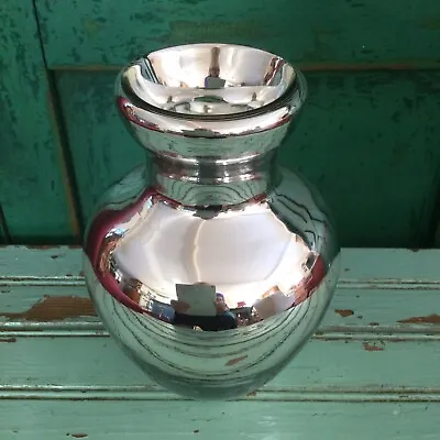 Two’s Company Mercury Glass Vase 7  • $28