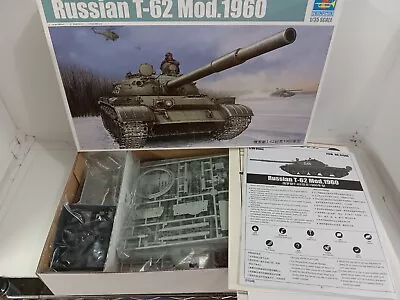 Trumpeter Russian T-62 Mod.1960 Tank Kit 1/35 • $45