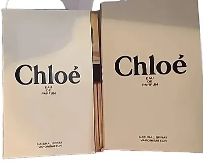 2x CHLOE Eau De Parfum EDP 1.2mL / .04 Oz Fragrance Spray Set • $8.99