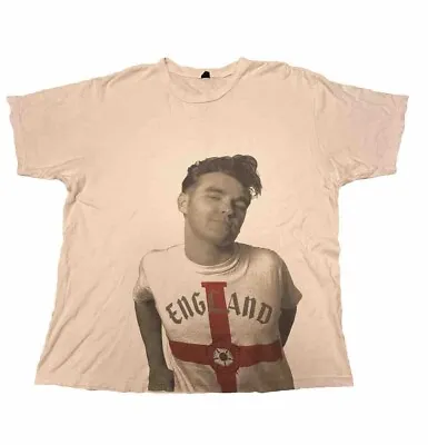 Morrissey Band 2011 England Tour Concert T-Shirt Size XL *READ* • $25
