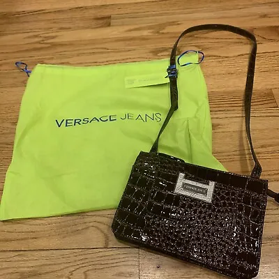 Stunning VERSACE JEANS Shoulder Small HANDBAG - Purse - Bag NWT W Dustbag • $278.99