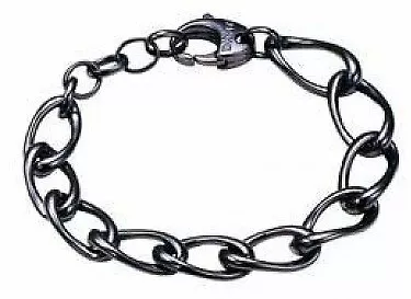 £19.99 • Buy DKNY Unisex Bracelet NJ118604019.5 Brand New In Box Authentic Gun Metal Brown